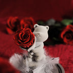 Rosas artificiales para bodas y eventos - Rosa claro