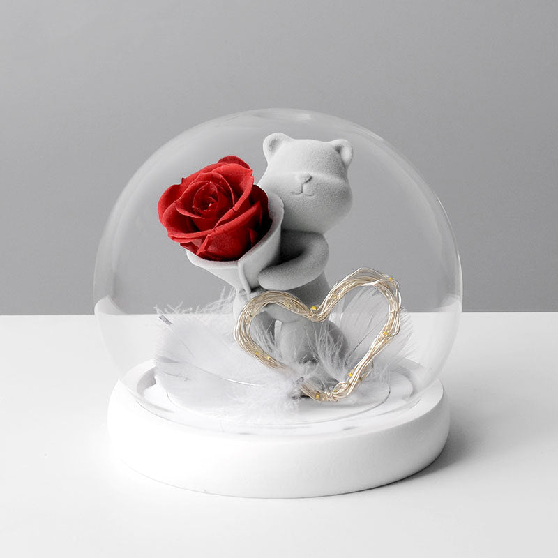 Rosas artificiales para bodas y eventos
