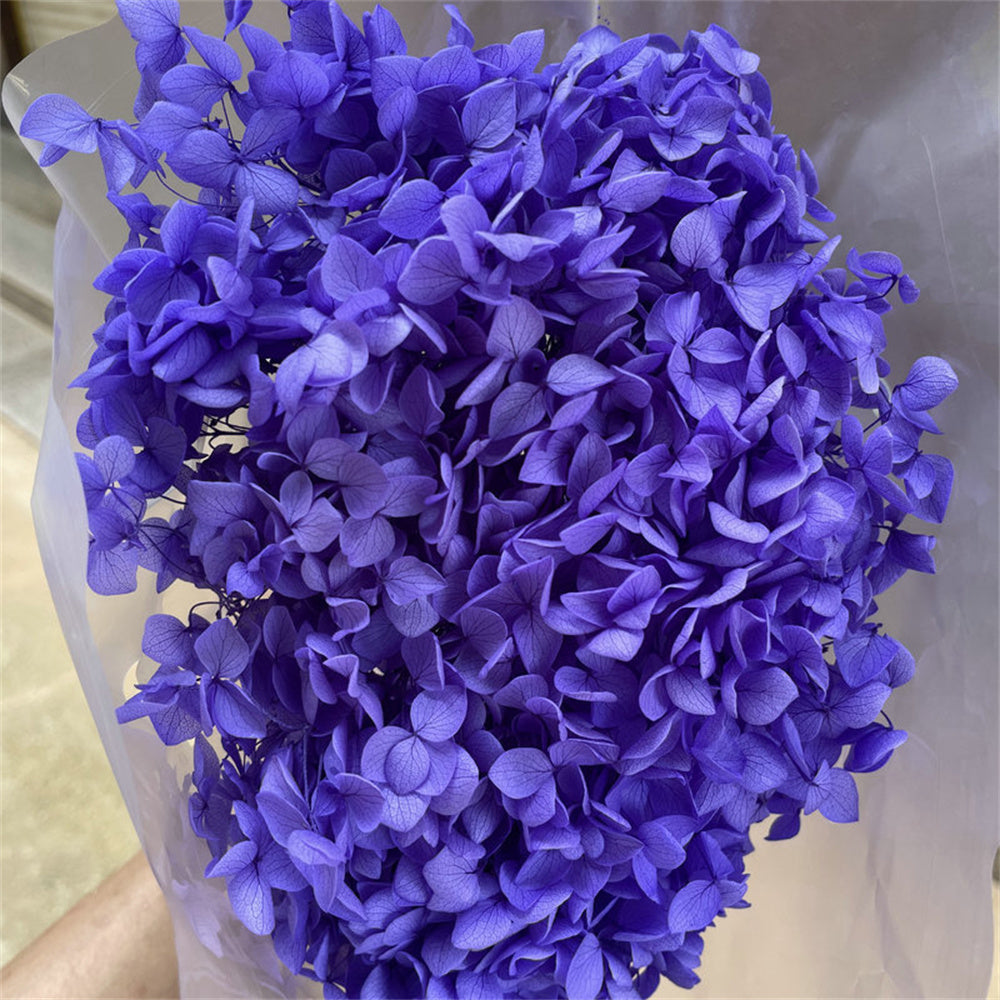 Hortensias artificiales de 15" x 9" para arreglos florales y proyectos DIY - Azul claro