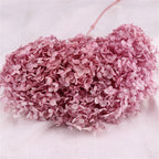 Hortensias artificiales de 15" x 9" para arreglos florales y proyectos DIY - Fall verde