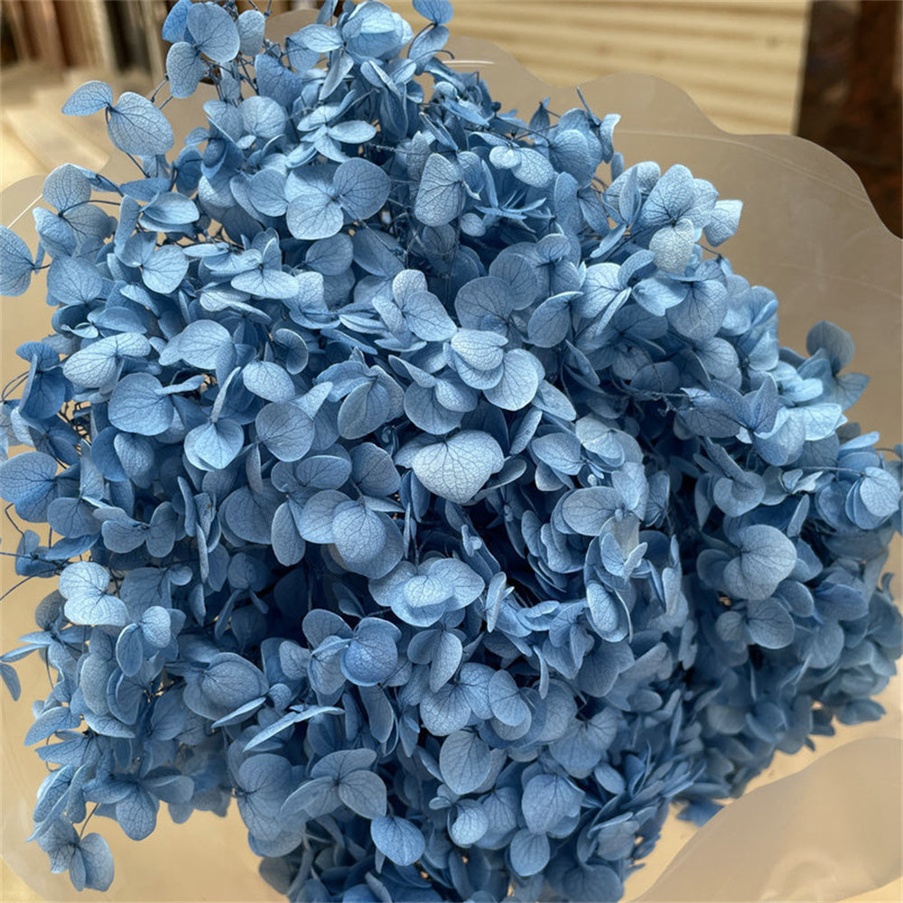 Hortensias artificiales de 15" x 9" para arreglos florales y proyectos DIY - Robin's egg azul