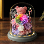 Rosas artificiales para decoración del hogar - Colorful