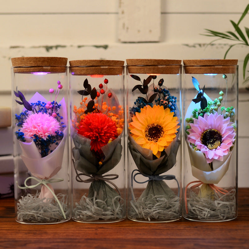 Girasoles artificiales de 9" x 3" para bodas y eventos - Rojo carnation