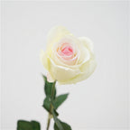 Rosas artificiales con tacto real de 26" para bodas y eventos - Deep morado
