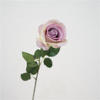 Rosas artificiales con tacto real de 26" para bodas y eventos - Rojo