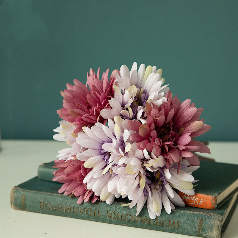 Margaritas artificiales de 11" para bodas y eventos - Morado