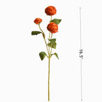 Ranúnculos artificiales de 16" para bodas y eventos