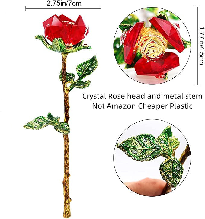Rosas artificiales de 10" para decoración del hogar - Azul