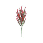 Lavanda artificial con resistencia a los rayos UV de 15" x 6" 8 piezas para jardín, balcón y terraza