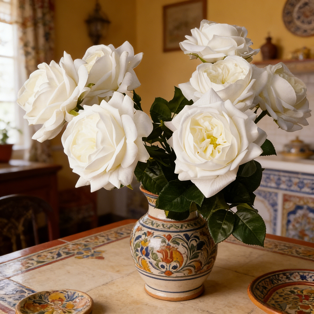Rosas Real Touch de Látex 60cm