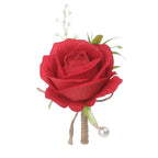 Rosas artificiales para jardín, balcón y terraza