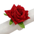 Rosas artificiales para bodas y eventos - Azul