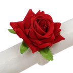 Rosas artificiales para bodas y eventos - Azul