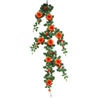 Rosas artificiales de 50" para jardín, balcón y terraza