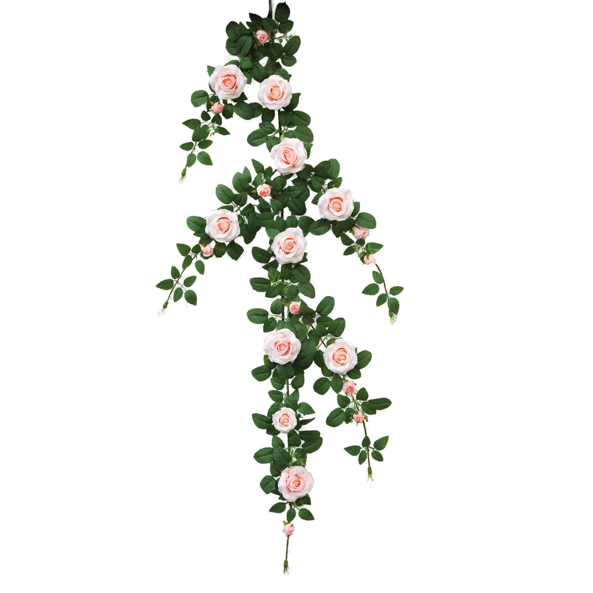 Rosas artificiales de 50" para jardín, balcón y terraza
