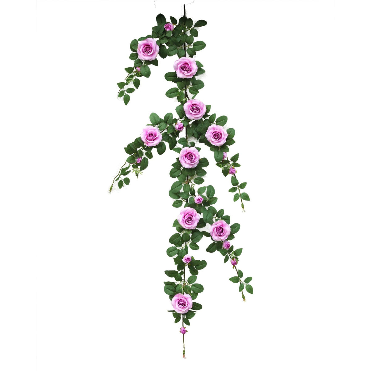 Rosas artificiales de 50" para jardín, balcón y terraza