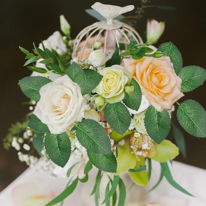 Rosas artificiales de 1" x 1" 100 piezas para bodas y eventos