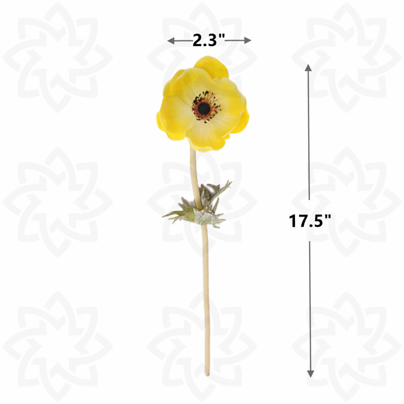 Rosas artificiales con tacto real de 17" 9 piezas para bodas y eventos