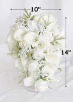 Calas artificiales de 10" para bodas y eventos