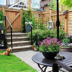 Arbusto artificial con resistencia a los rayos UV de 18" x 12" 8 piezas para jardín, balcón y terraza