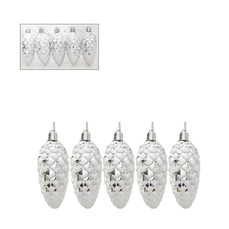 Ramas de pino artificiales de 4" x 2" 5 piezas para bodas y eventos