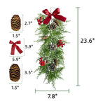 Corona o guirnalda artificial para decoración navideña - Garland
