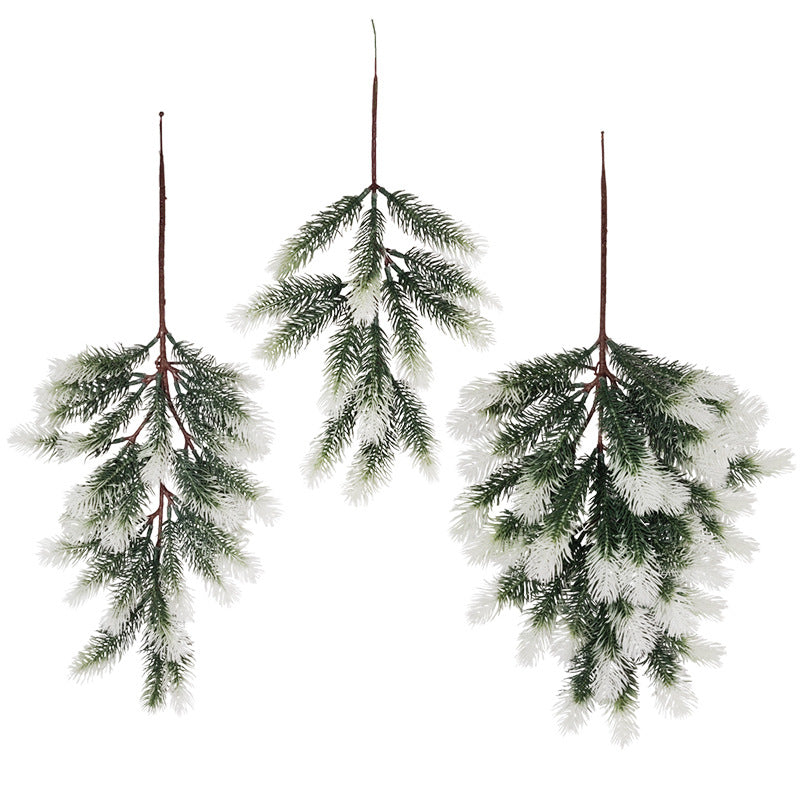 Ramas de pino artificiales para decoración navideña - 1