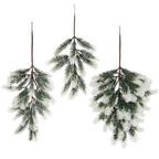Ramas de pino artificiales para decoración navideña - 1