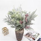 Flores de Pascua artificiales de 21" para bodas y eventos - Snowy