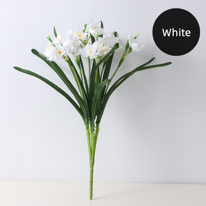 Narcisos artificiales de 23" para decoración del hogar, eventos y escaparates