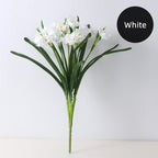 Narcisos artificiales de 23" para decoración del hogar, eventos y escaparates
