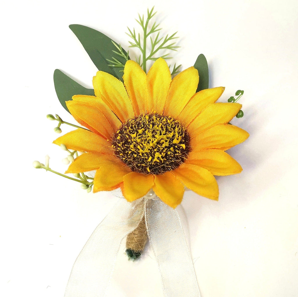 Girasoles artificiales para jardín, balcón y terraza