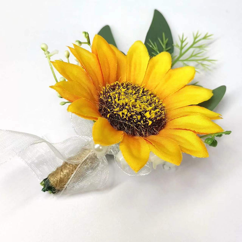 Girasoles artificiales para jardín, balcón y terraza