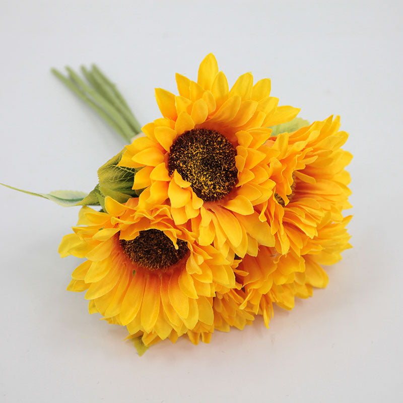 Girasoles artificiales de 12" para bodas y eventos