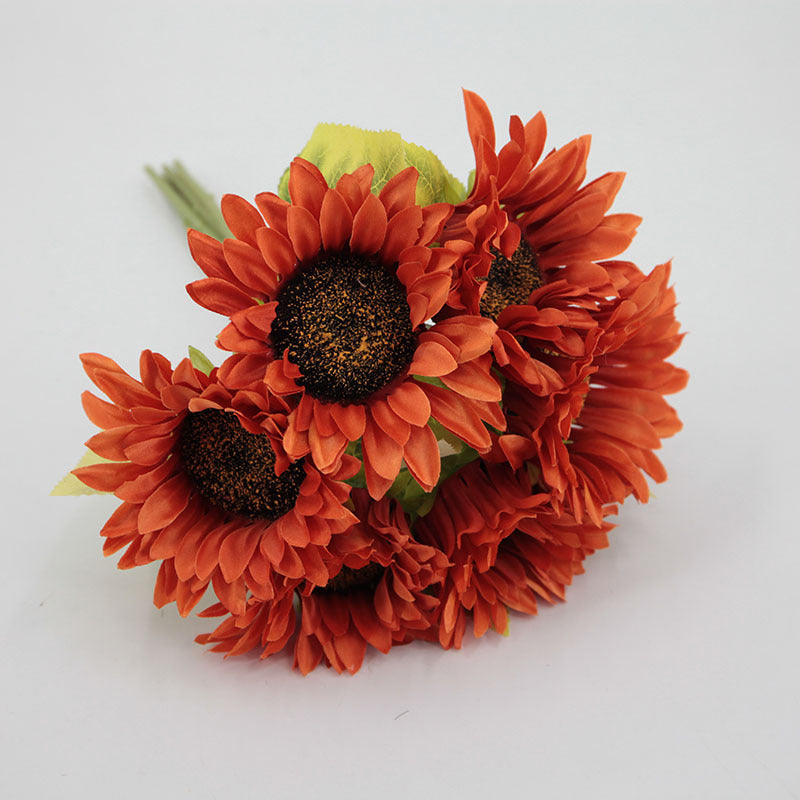Girasoles artificiales de 12" para bodas y eventos