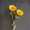Girasoles artificiales de 25" para bodas y eventos - Amarillo