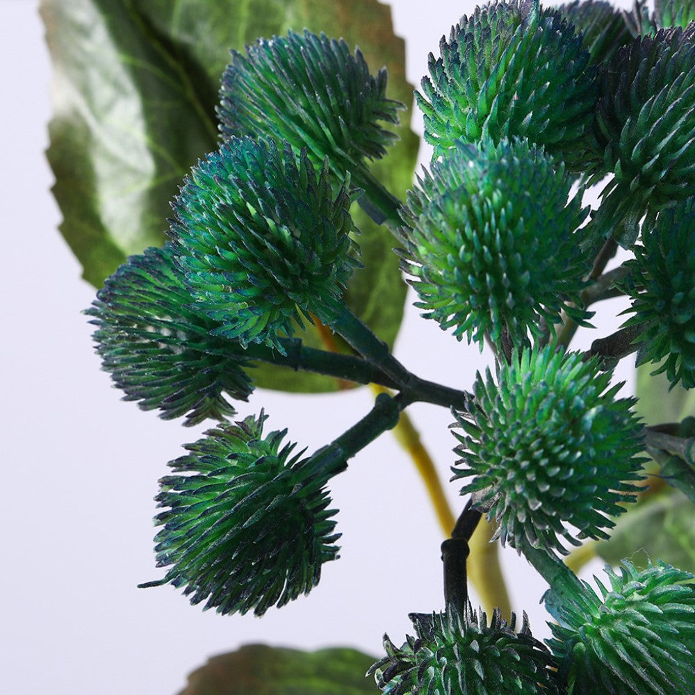 Planta artificial con resistencia a los rayos UV de 18" para jardín, balcón y terraza