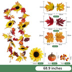 Girasoles artificiales para decoración del hogar