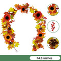Girasoles artificiales para decoración del hogar - 3