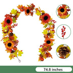 Girasoles artificiales para decoración del hogar - 3