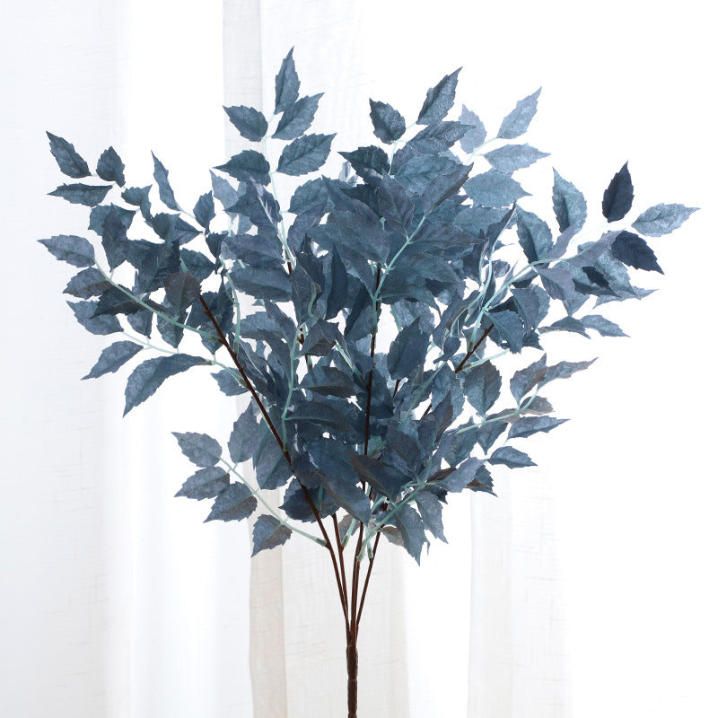 Arbusto artificial de 23" para decoración de interiores - Morado