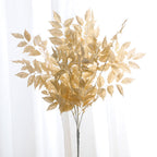 Arbusto artificial de 23" para decoración de interiores - Amarillo