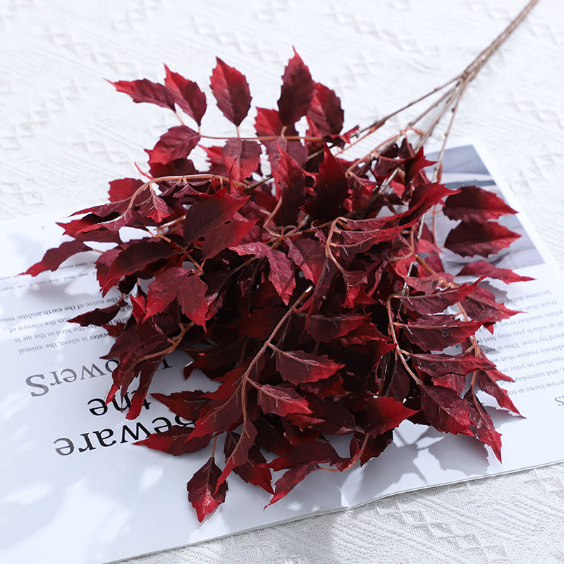 Arbusto artificial de 23" para decoración de interiores - Champán