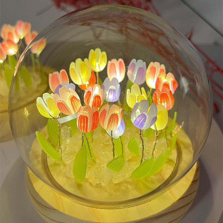 Tulipanes artificiales para bodas y eventos - Rosa