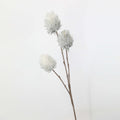 Tallos artificiales de 39" para decoración del hogar, eventos y escaparates - Gris