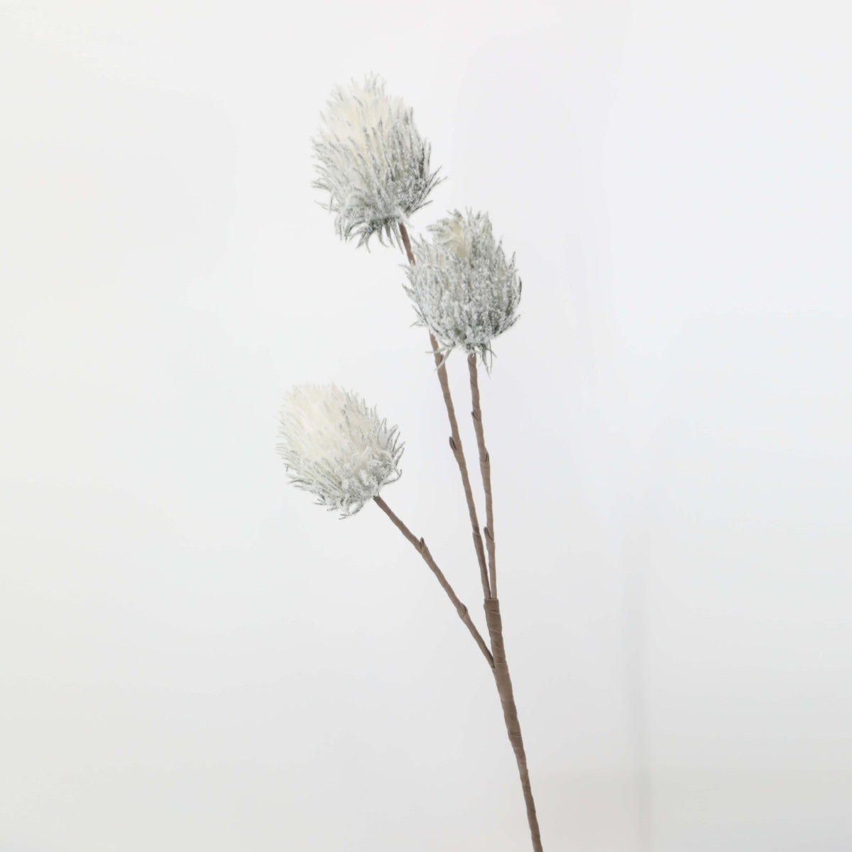 Tallos artificiales de 39" para decoración del hogar, eventos y escaparates - Gris