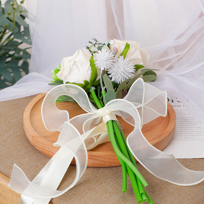 Rosas artificiales para bodas y eventos
