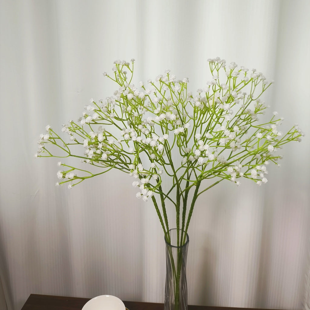 Paniculata artificial con tacto real de 23.6" para jardín, balcón y terraza - Violeta