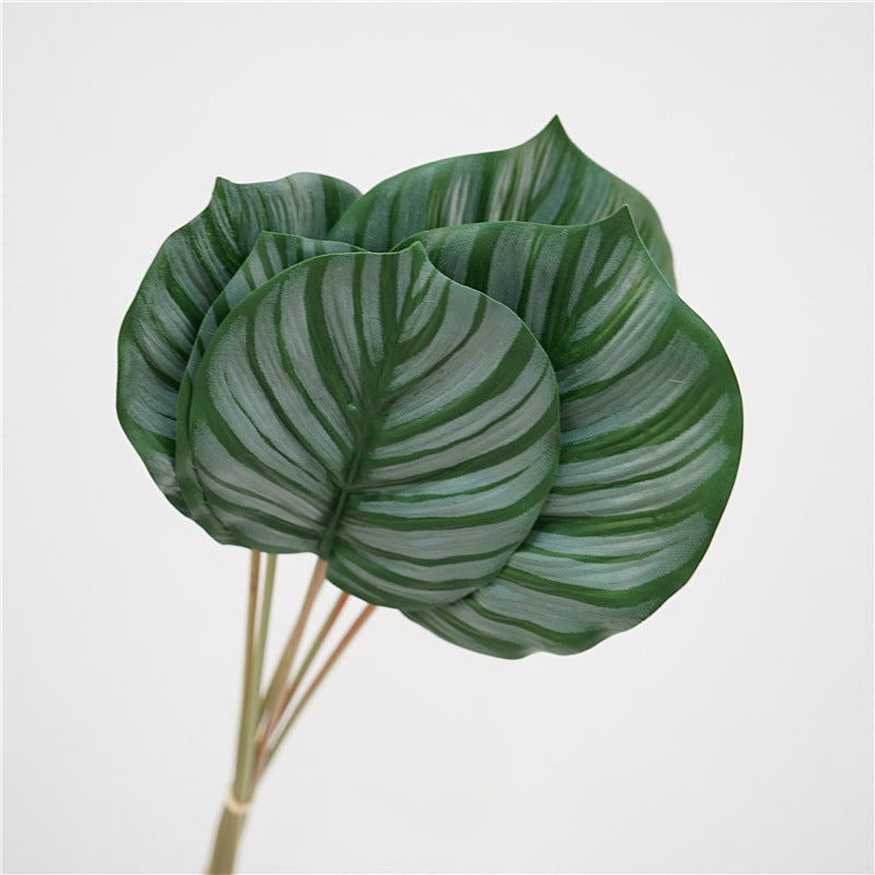 Planta artificial con resistencia a los rayos UV de 22" 6 tallos para jardín, balcón y terraza
