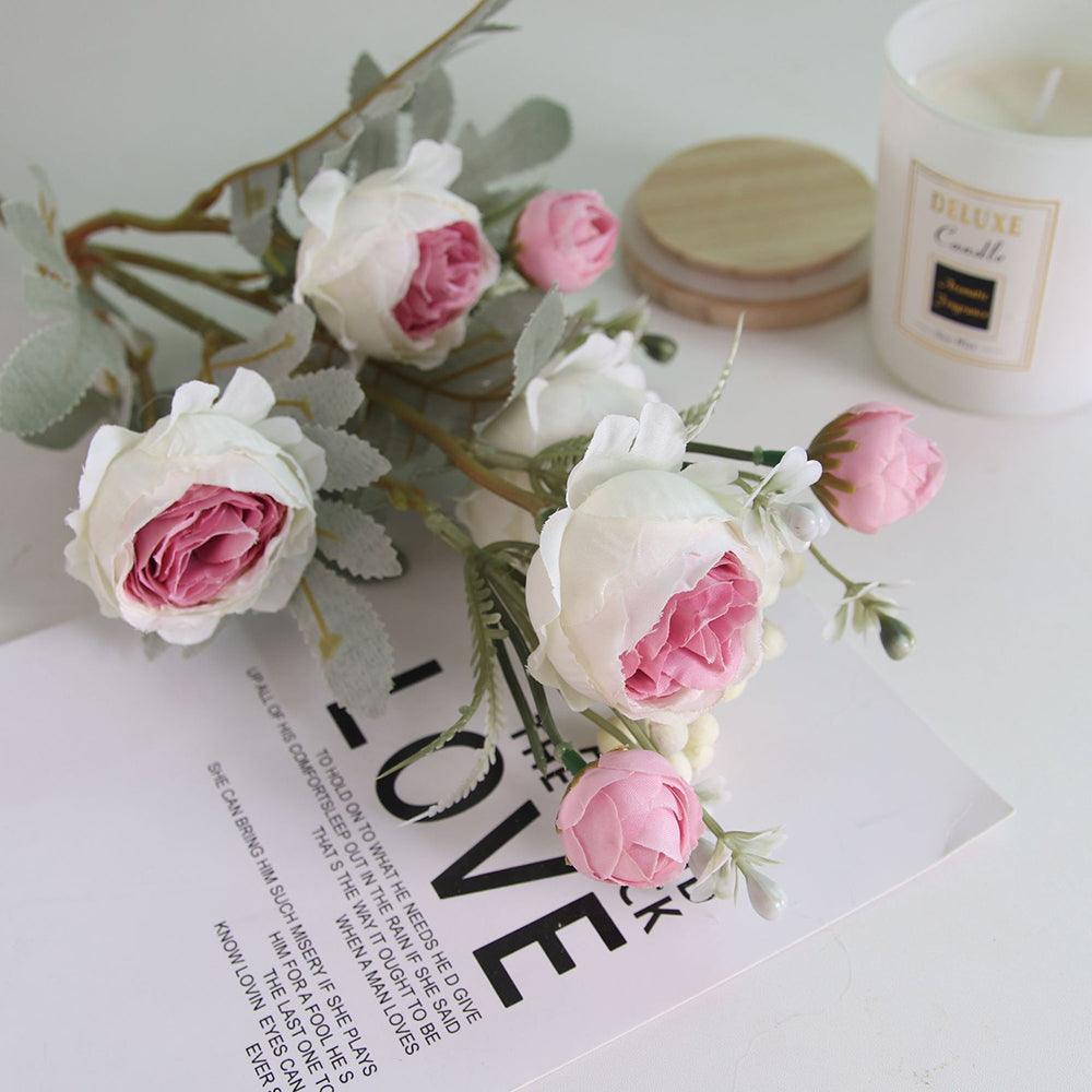 Rosas artificiales de 21" para bodas y eventos